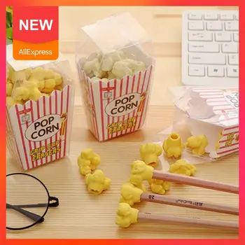 

1Box Kawaii Food Popcorn Eraser Children Stationery Rubber Pencil Girl Toy Erasers Gift Correction Kids School Supplies L5G9