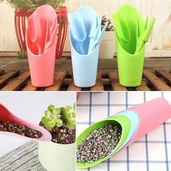 

4Pcs/set Seedling Migration Tool Kit Agriculture Gardening Equipment Succulents Nursery Grow Supplies Bonsai Planter Device