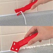 Nettoyeur de sol utilitaire, Mini outils pratiques faits à la main, grattoir nettoyeur de carreaux, pelle à résidus de colle de Surface 2 pièces