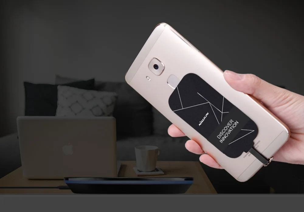 Qi Wireless Charging for TECNO Spark 4 5 Air Camon 11 12 15 Pro Phantom