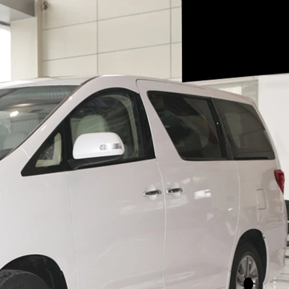 Для TOYOTA Alphard H2 2008- окна автомобиля Защита от солнца дождь козырьки щиток Shelter Защитная крышка отделка рамка наклейка аксессуары