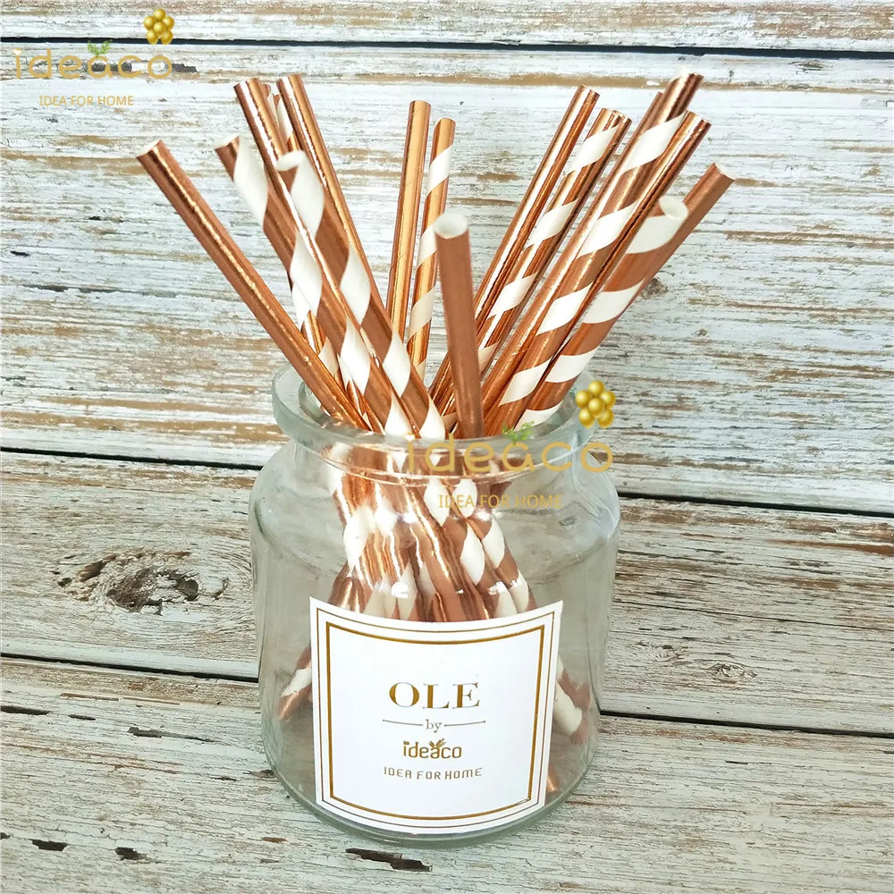 paper straws party wedding418