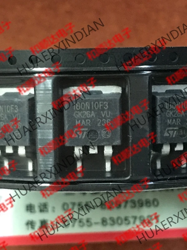 10 шт./лот 180N10F3 STB180N10F3 TO-263
