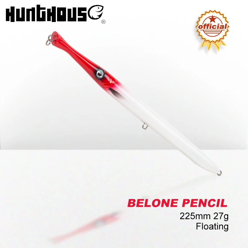 Рыболовная приманка Hunthouse don belone 225 мм/27 г длинная карандашная для рыбной ловли