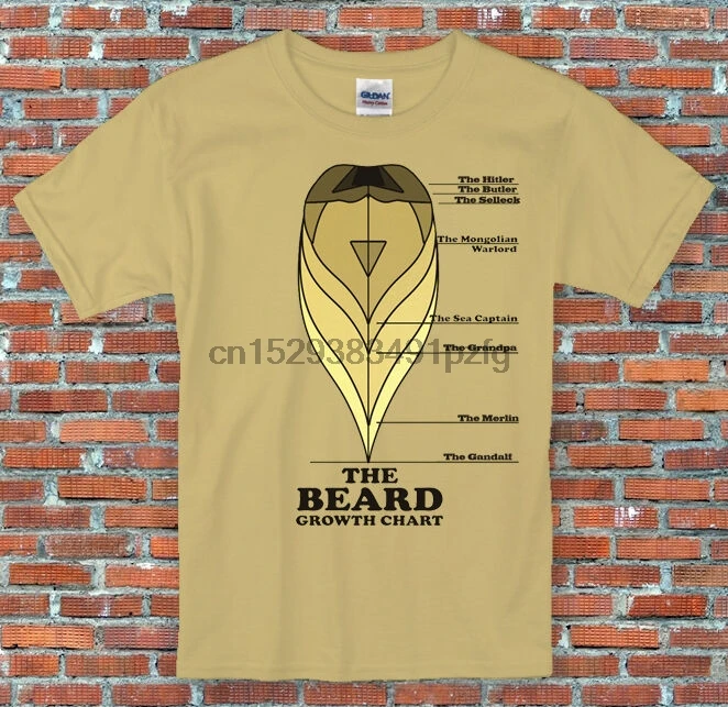 Футболка с рисунком бороды Humorou s M an L XL 2XL |
