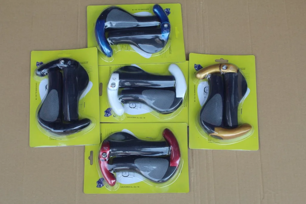 

Mountain Bike Ox Horn Bike Large Ox Horn Grip Cover Ergonomic Office Grip Cover Comfortable Anti-slip Grip Cover