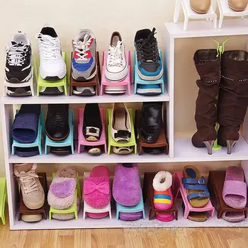 

New Fashion Shoe Racks Modern Double Cleaning Storage Shoes Rack Living Room Shoebox Shoes Organizer Stand Shelf Dropshipping