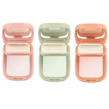 

GoGo Tales Pressed Powder Matte Oil-control Brighten Soft Skin Powder Contour Makeup Setting Compact Face Translucent Finis E0J6