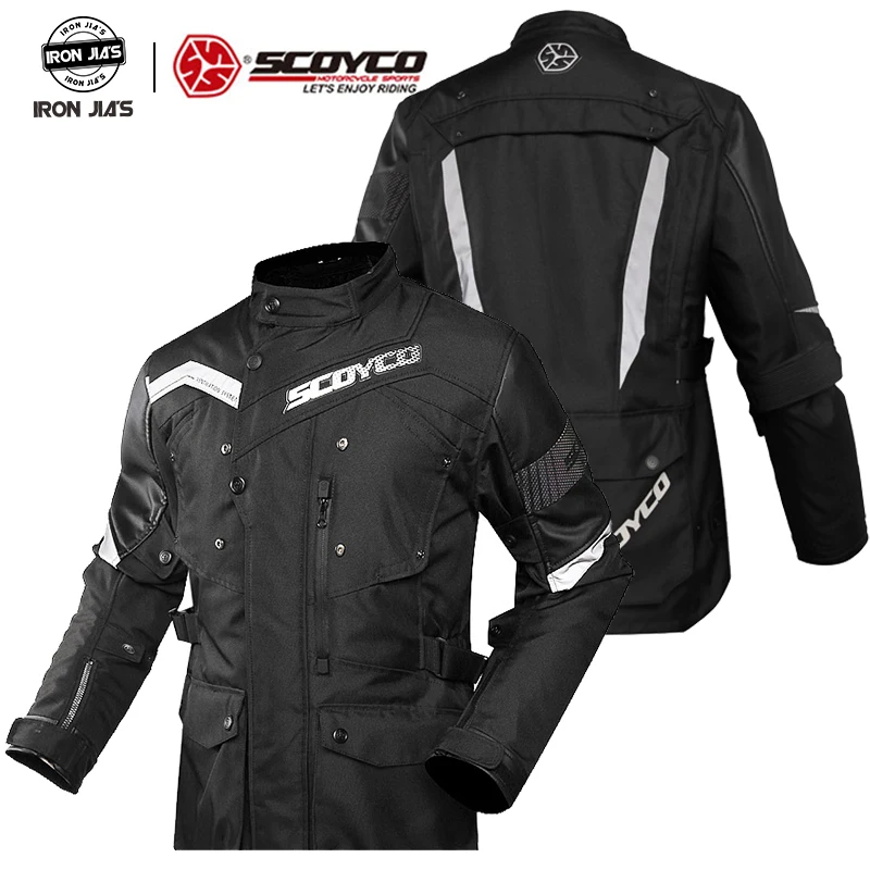 SCOYCO Motorcycle Jacket Motorbike Riding Jacket Waterproof Motorcycle Full Body Protective Gear Armor Winter Moto Clothing SCOYCO Motorcycle Jacket Motorbike Riding Jacket Waterproof Motorcycle Full Body Protective Gear Armor Winter Moto Clothing