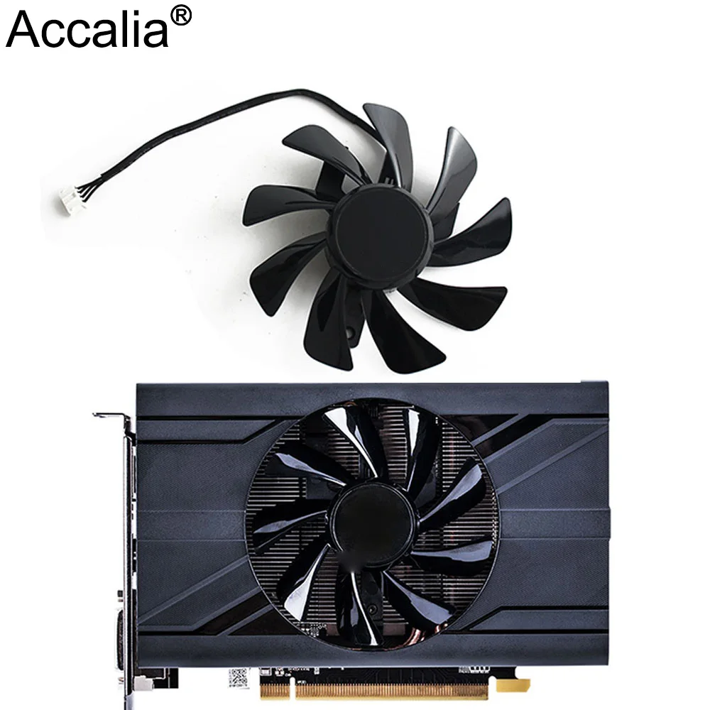 Кулер для видеокарты T129215SU RX 570 470D сменный вентилятор Видеокарты Radeon sapphire RX470D RX570