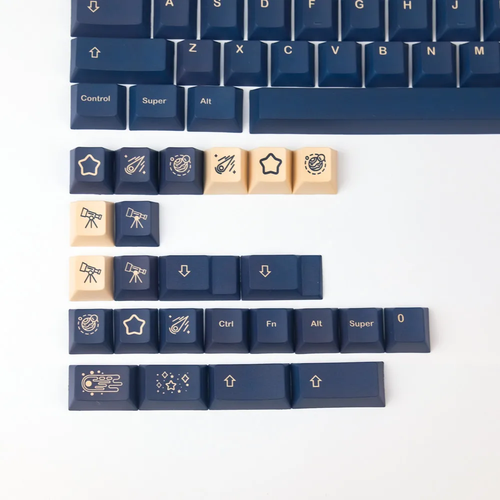キーボード GMK stargaze base+spacebar kit GMK Stargaze (In-stock) — Mekibo