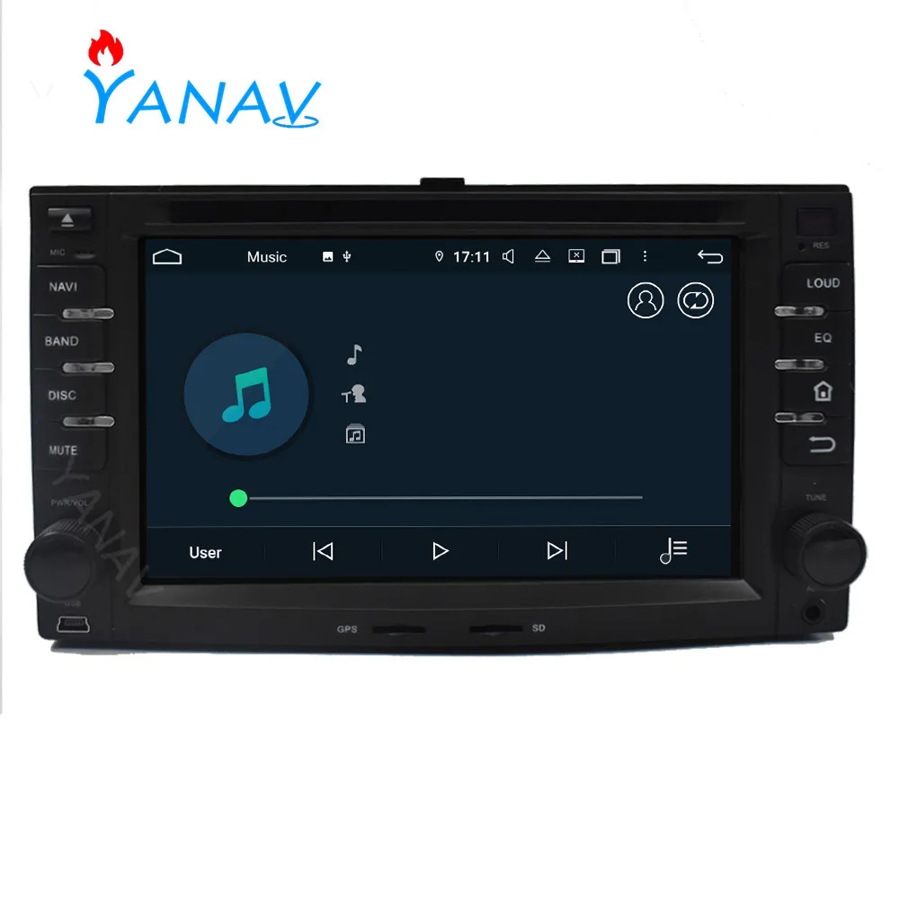 2 DIN Android Car Radio For-KIA Cerato Sportage CEED Sorento Spectra Optima Rondo Rio Sedona Carens Auto Audio Headunit Player | Автомобили