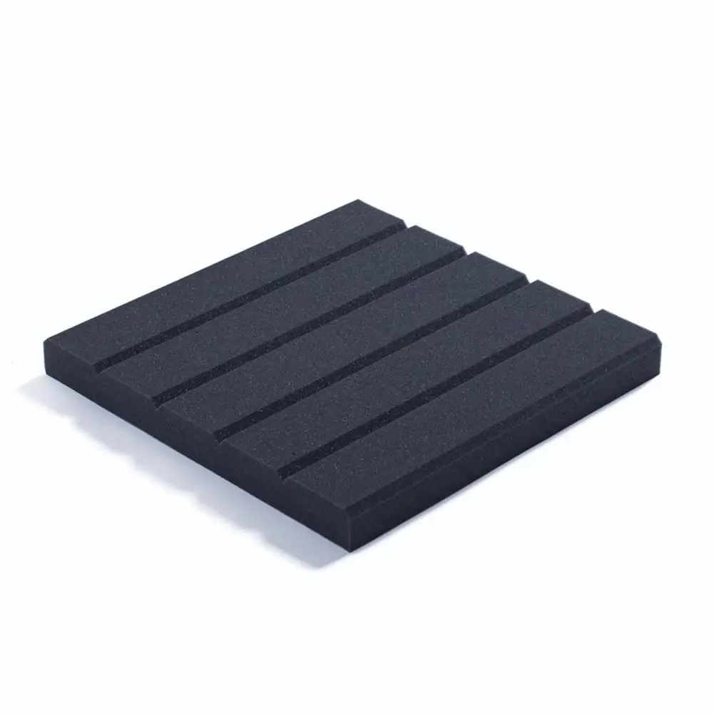 

30*30CM DIY Mural Foam Acoustic Panels Sound Insulation Noise Reduction Wall Stickers Wall Art Home Decoration