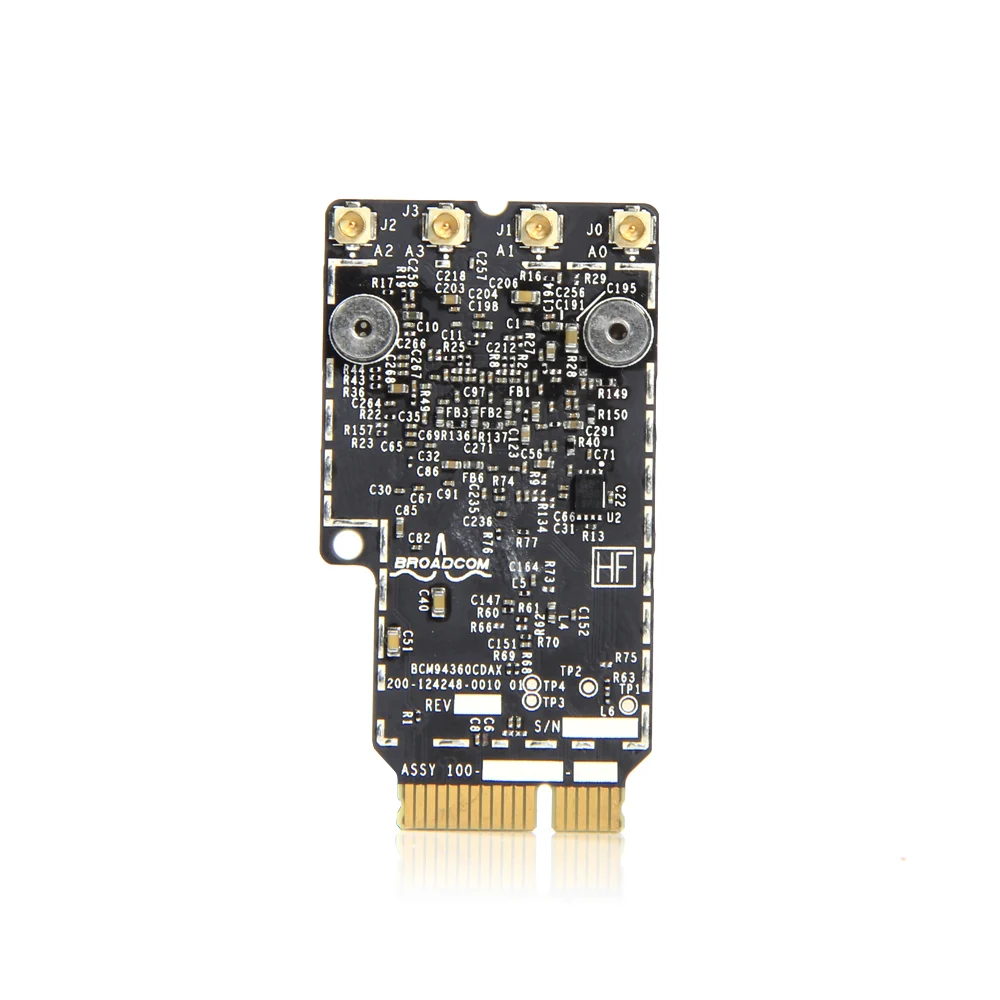 Беспроводной для Apple Broadcom Bcm94360cd WiFi карта 1750 Мбит/с+ Bluetooth 4,0 двухдиапазонный 802.11a/b/g/n/ac с адаптером для iMac 2013