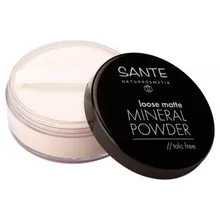 Пудра Sante Рассыпчатая матирующая минеральная, Talc free 01, 12 г