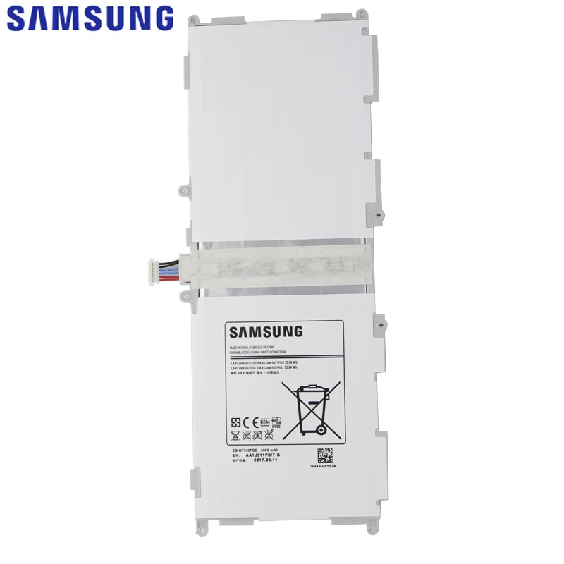 Cena SAMSUNG oryginalna bateria EB BT530FBC EB BT530FBE 6800mAh dla Samsung GALAXY Tab 4 SM T530 SM T531 SM T533 SM T535 SM T537 P5220