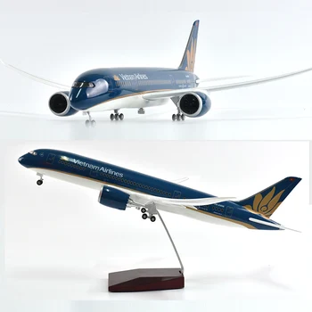 

JASON TUTU 43cm Vietnam Airlines Boeing 787 Plane Model Airplane Model Aircraft Model 1/144 Scale Diecast Resin Airplanes Planes