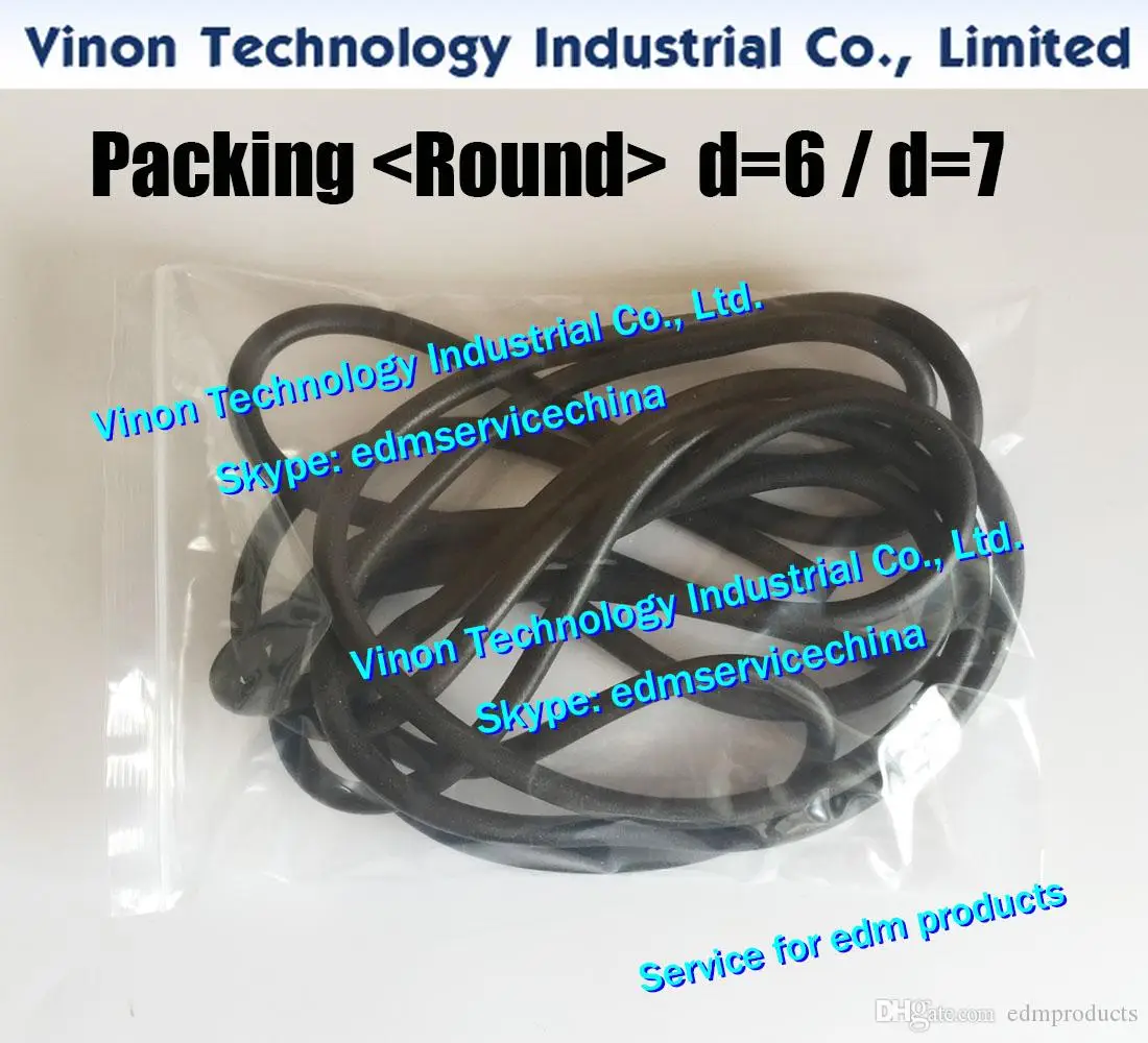 

433065A VZ300L edm Gasket round sponge L=2000mm Sodic k edm wear parts VZ300L seal strip for Slide Plate