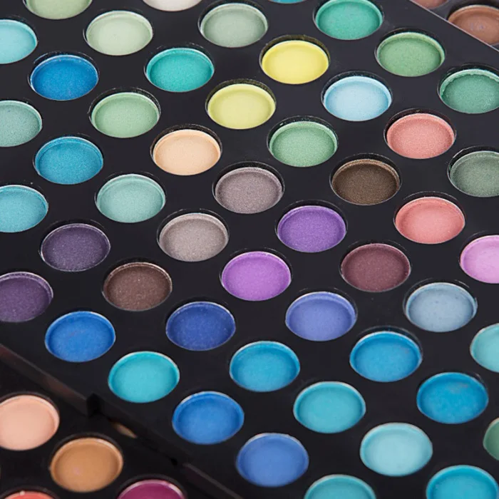 Горячая Распродажа 252 цветов Палитра теней для век макияж коробка макияж художника студия Школьные Инструменты