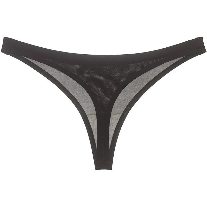 For Women Underwear Lingerie Sexy Cotton Panties For Women String Thongs Solid Seamless G-String Briefs Panties Underwear
