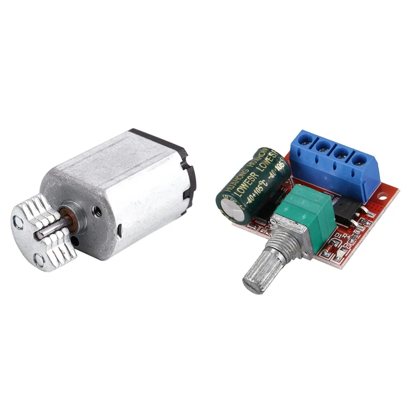 DC1.5V-9V 0.08A 3200RPM Output Speed Mini Vibrating Motor with DC5-35V 5A PWM DC Controller | Обустройство дома