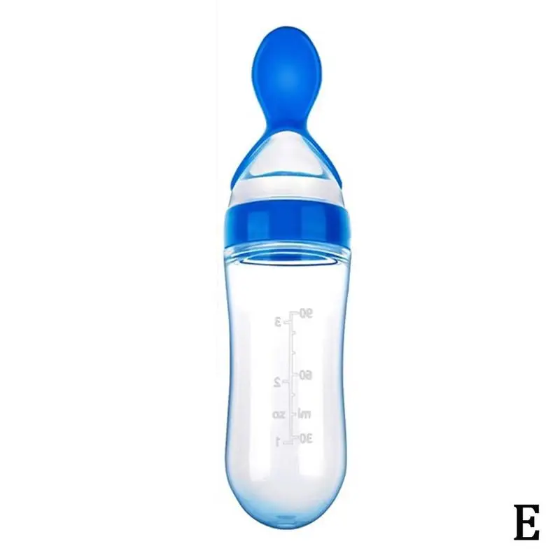Baby Spoon Bottle Feeder Dropper Silicone Spoons for Feeding Medicine Kids Toddler Cutlery Utensils Newborn Children Accessories 6