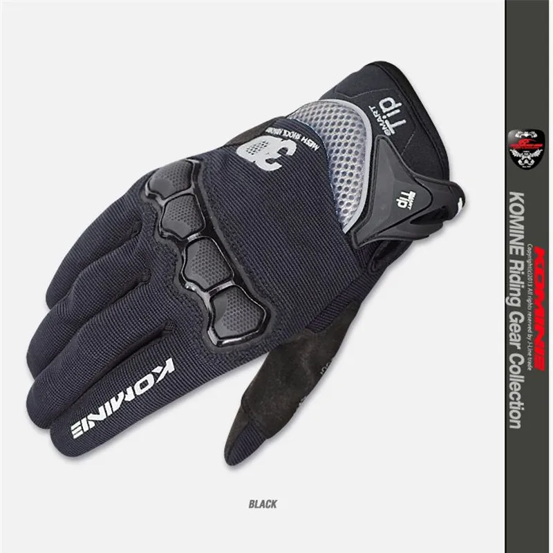 Новинка для KOMINE GK 162 2015 мотоциклетные гоночные перчатки дышащие с защитой от