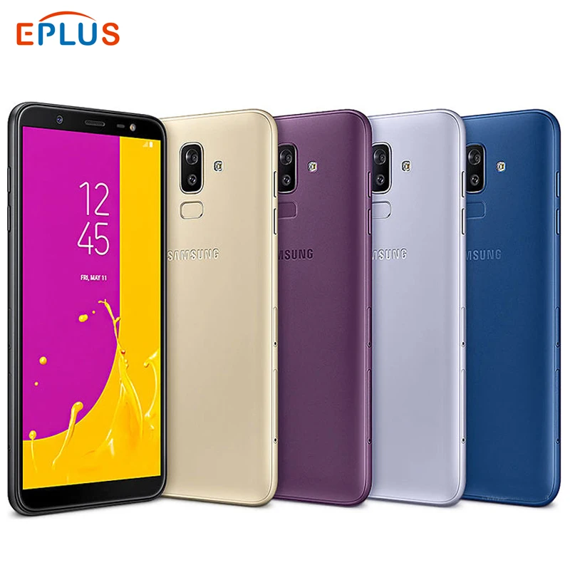 Samsung Galaxy J8 смартфон с 6 дюймовым дисплеем процессором Snapdragon 450 ОЗУ 3 ГБ ПЗУ 32 16 Мп 5