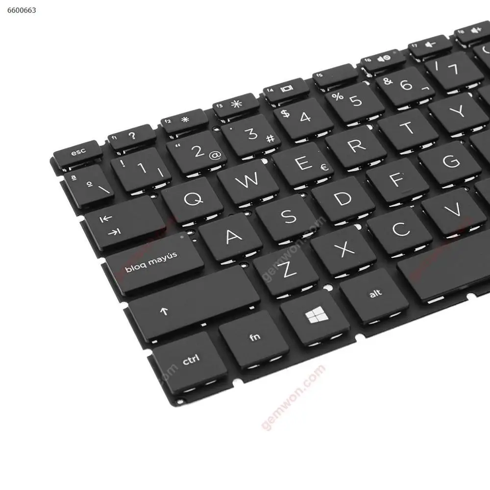 HP Pavilion 15-DA 250 255 Gen7 BLACK   Ʈ Ʈ ǻ Ű (Ʈ , Small enterwin8)