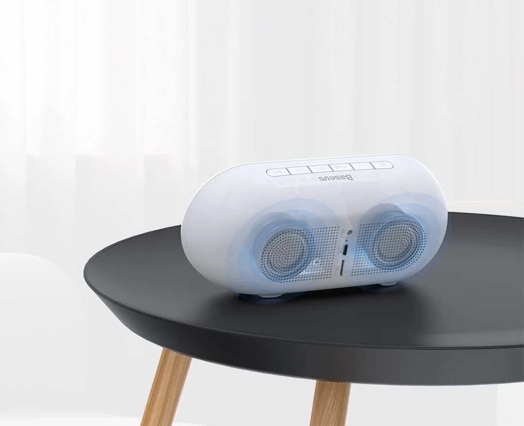 Xiaomi Будильник Bluetooth динамик двойной будильник дизайн 4 2 10 м Трансмиссия кольцо