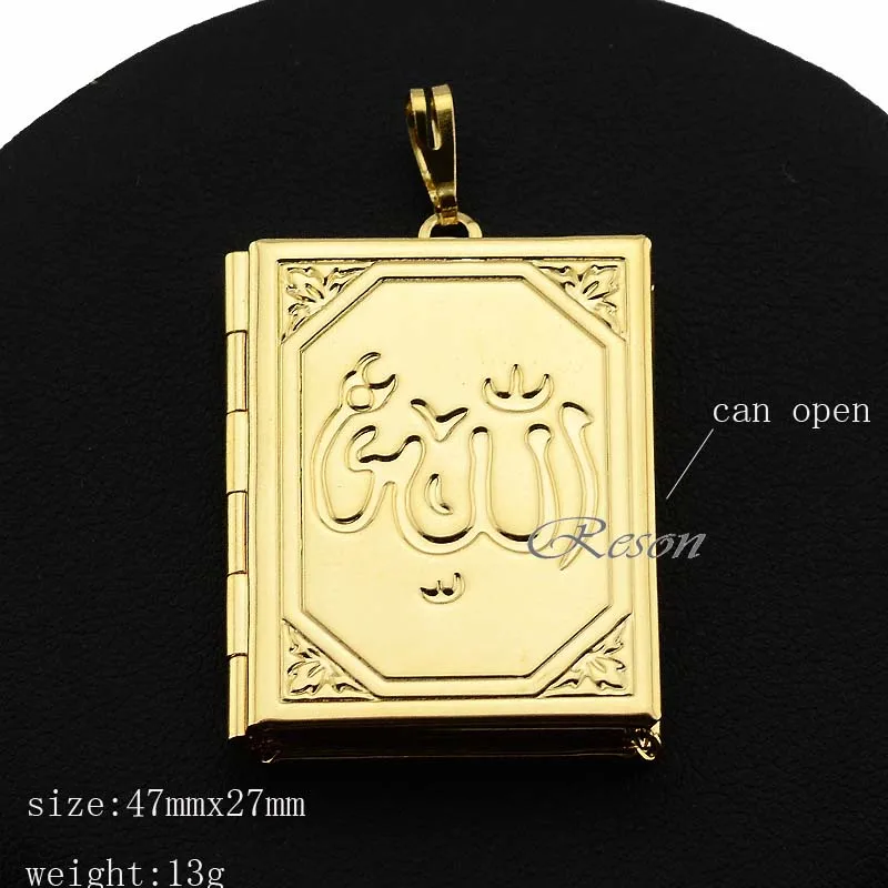 Мужские Женские желтые золотые цветные религиозный кулон турка подвески для монет - Окраска металла: PN0010