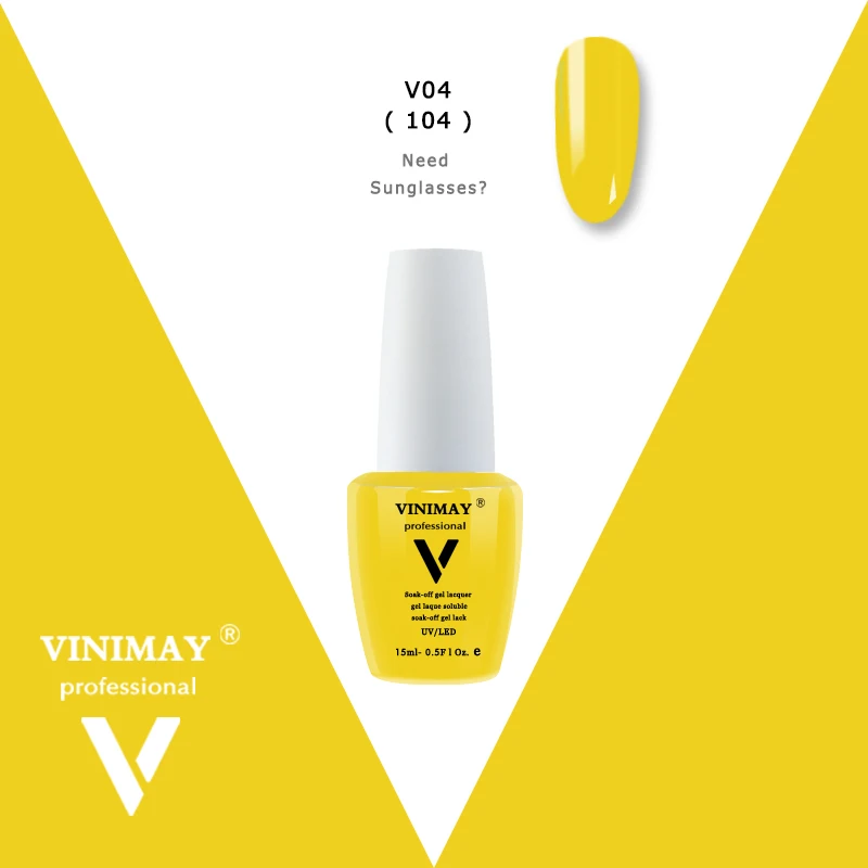 V04 VINIMAY Гель-лак для ногтей, новинка, 96 цветов, Гель-лак, Гель-лак для ногтей, набор праймеров, замачиваемый УФ-лак для ногтей, 15 мл - Цвет: V04