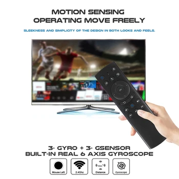 

Battery Powered PC Remote Controller 2.4G Bluetooth 5.0 Easy Operate Tablet Accessory Mobile Phone Air Mouse For Fire Shiled TV