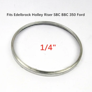 

Brand New And High Quality 1/4" Aluminum Air Cleaner Spacer For Edelbrock Holley Riser SBC BBC 350 Ford