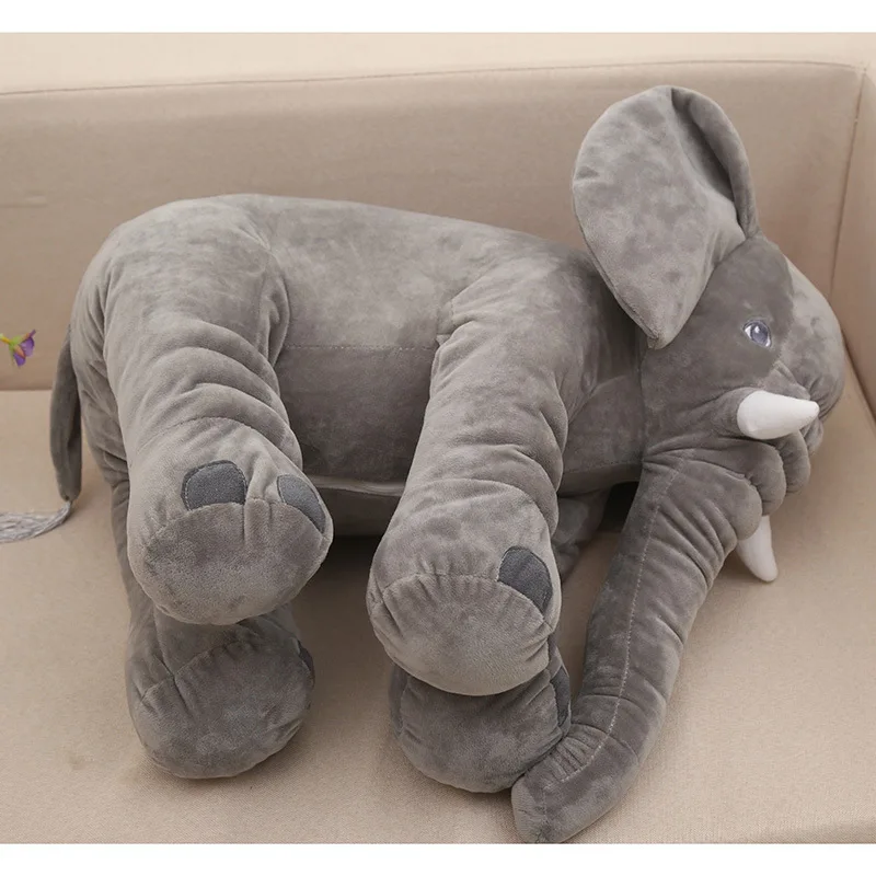 

Creative Plush Toys Elephant Pillow Folding Blanket Dual Purpose Airable Cover Car Blanket Nap Blanket Back Cushion Office