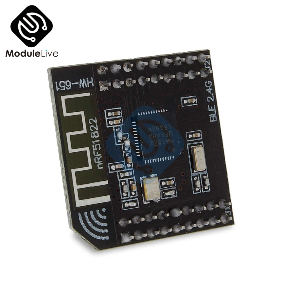 NRF51822 2,4G Беспроводная связь Bluetooth, ZigBee модуль DMX512 плата модуль электронные инструменты Wifi доска