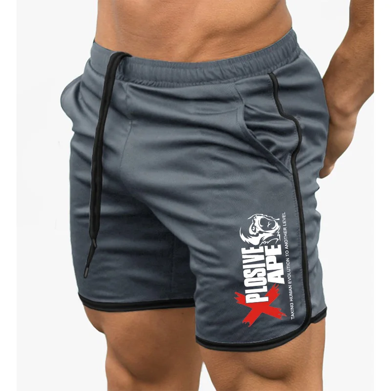 casual shorts for men New Men Fitness Bodybuilding Shorts Man Summer Workout Male Breathable Mesh Quick Dry Sportswear Jogger Beach Short Pants mens casual shorts Casual Shorts