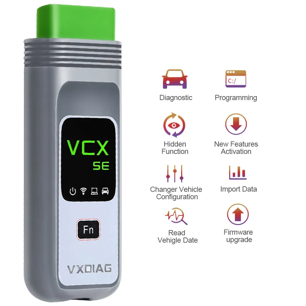 Диагностический инструмент VXDIAG VCX SE PRO NANO OBD2 с 3 бесплатными авторизационными