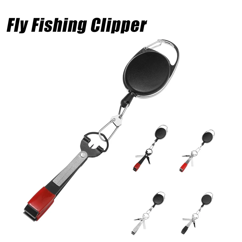 Fast Hook Nail Knotter Quick Knot Tying Tool Line Cutter Fly Fishing Clippers 