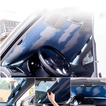 

Car Auto Curtain Retractable Side Window Curtain Sunscreen Blind Sun Shade