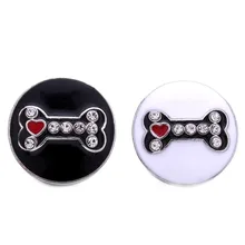 20 шт Новые оснастки ювелирные изделия с косточкой со стразами 18 мм оснастки кнопки подходят 18 мм Оснастки Браслет Ожерелье женские ювелирные изделия