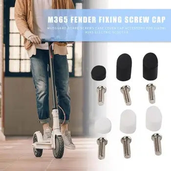 

Durable Mudguard Guard Screws Cases Portable Mudguard Guard Screws Case Cover Cap Accessory for Xiaomi M365 Electric Scooter