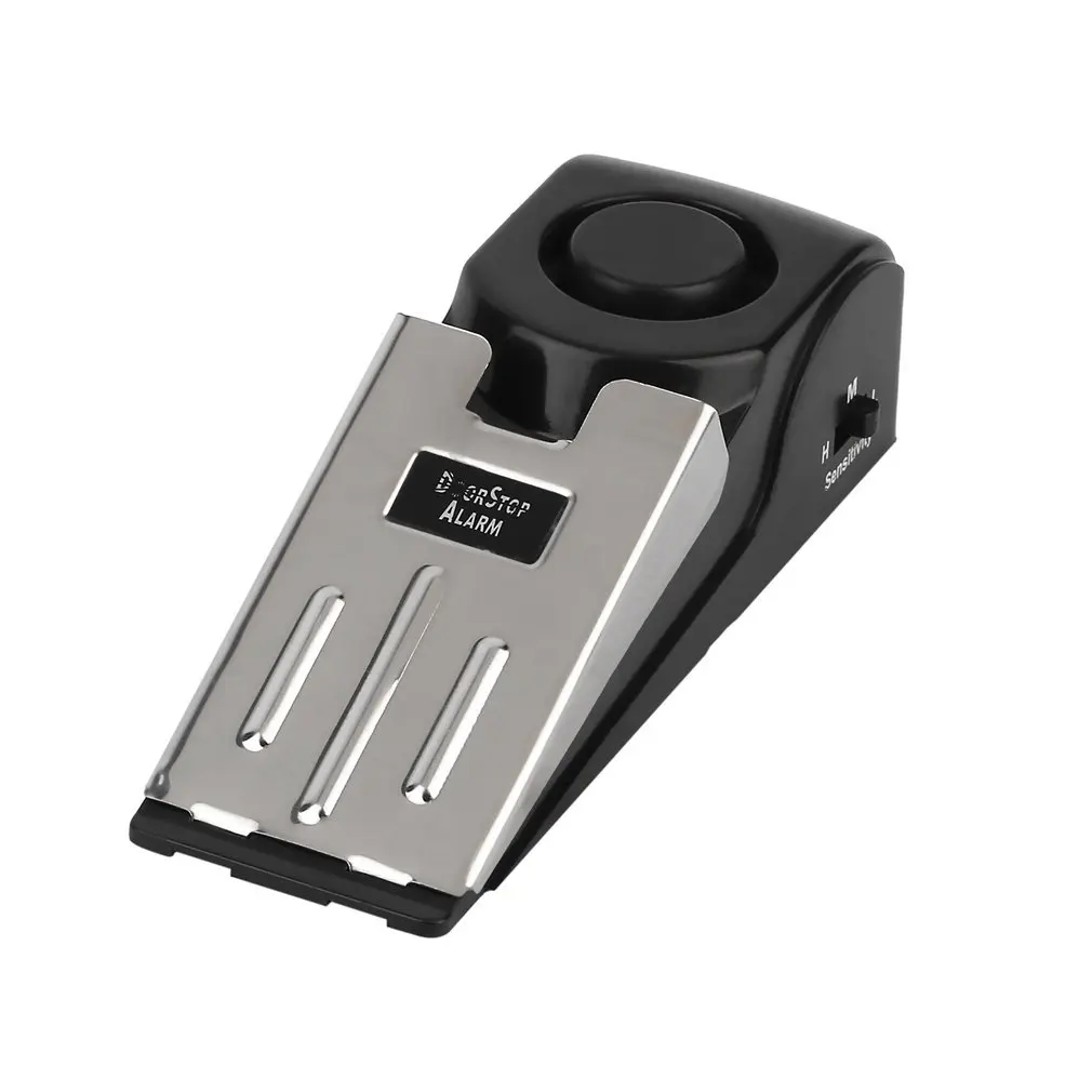 

1pcs Wedge Shaped 120 dB Security Home Door Stop Stopper Alarm Block Blocking Systerm Hot Sales