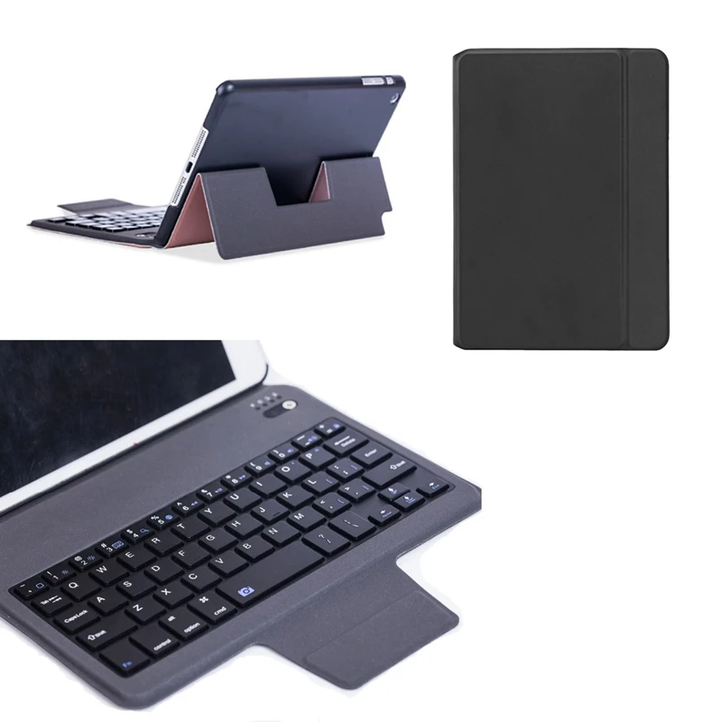 Ультра тонкий Bluetooth клавиатура Kickstand чехол для мини 1 2 3