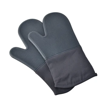 

1Pcs Oven Microwave Gloves Upset Insulation Heat Resistant Non-slip Pan Baking Pan Barbecue Heat-insulating Tool Baking Tools
