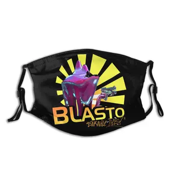 

Anti-Dust Mass Effect BLASTO W Quote Mouth Mask Mass Effect Protection Cover Respirator Muffle Mask with Filter