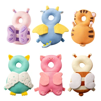 

Baby Anti-fall Pillow Baby Head Protection Pad Cute Cartoon Children Kids Protection Head and Back Pillow Resistance Cushion