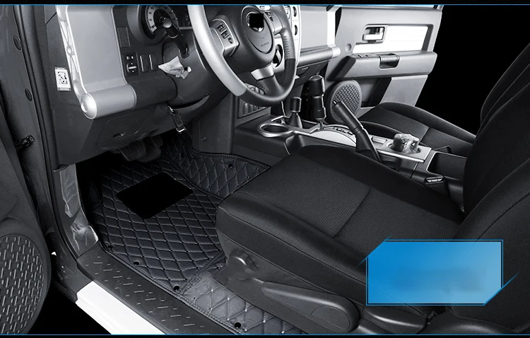 Lsrtw2017 кожаные автомобильные коврики для toyota FJ cruiser 2007- 2008 2009 2010 2011 2013 аксессуары