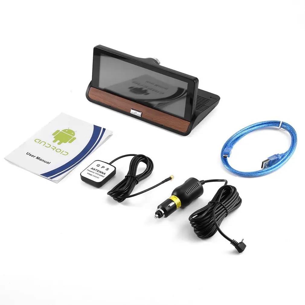 

Full HD 1080P Car DVR GPS Navigation Dash Cam Camera 120 Degree Video Recorder Bluetooth Camcorder AU Map for Android