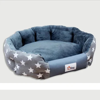 

Cartoon Pet Dog Bed Dog Mats Cotton Bench Lounger Cat Chihuahua Puppy Bed Winter Warm Kennel Cat Pet House Supplies